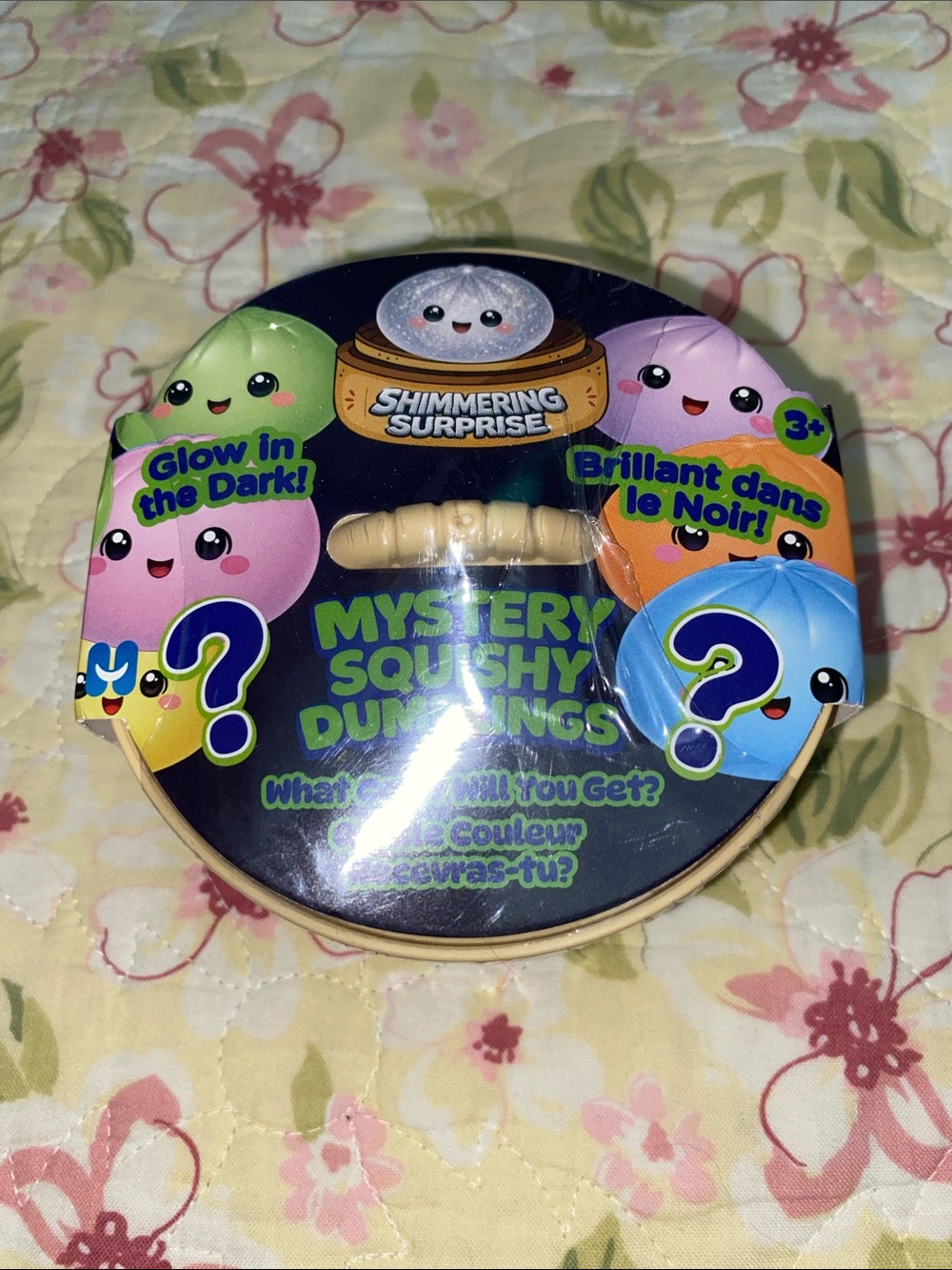 🥟🥢 Mystery Squishy Dumplings - Shimmering/Glow In The Dark??? 🥢🥟